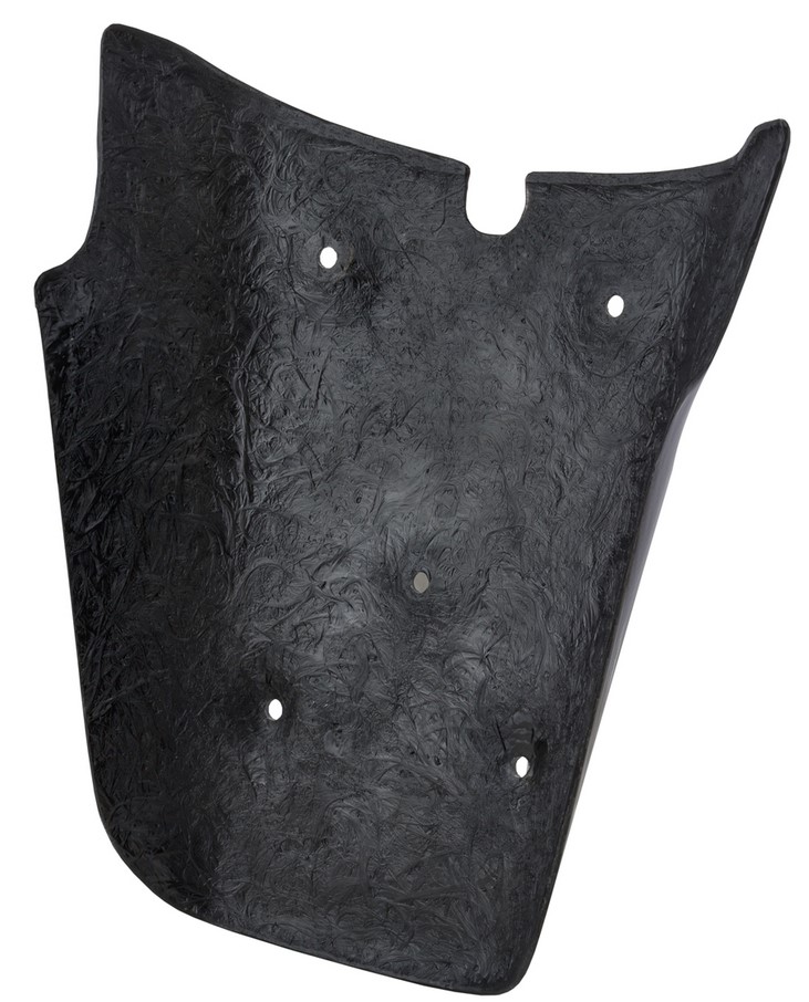 Support de plaque d'immatriculation arrière pour Vespa GTS/GTS Super/GTV 125-300ccm (-'13), carbone