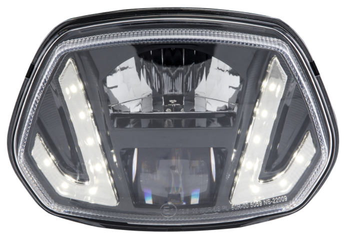 Phare LED "Black Edition" pour Vespa Sprint 50-150ccm 2T/4T ('13-'18)