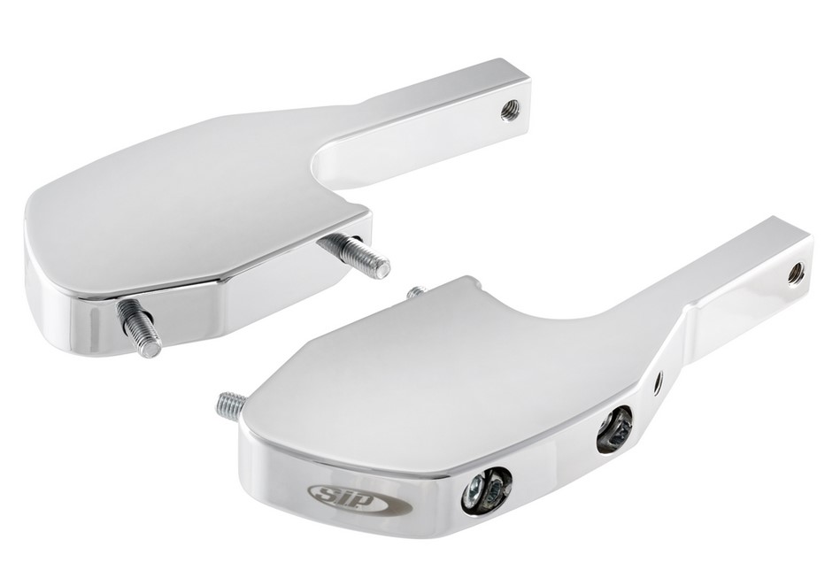 Adaptateur de repose-pieds passager pour Vespa GTS/GTS Super/GTV/GT 60/GT/GT L 125-300ccm, chromé