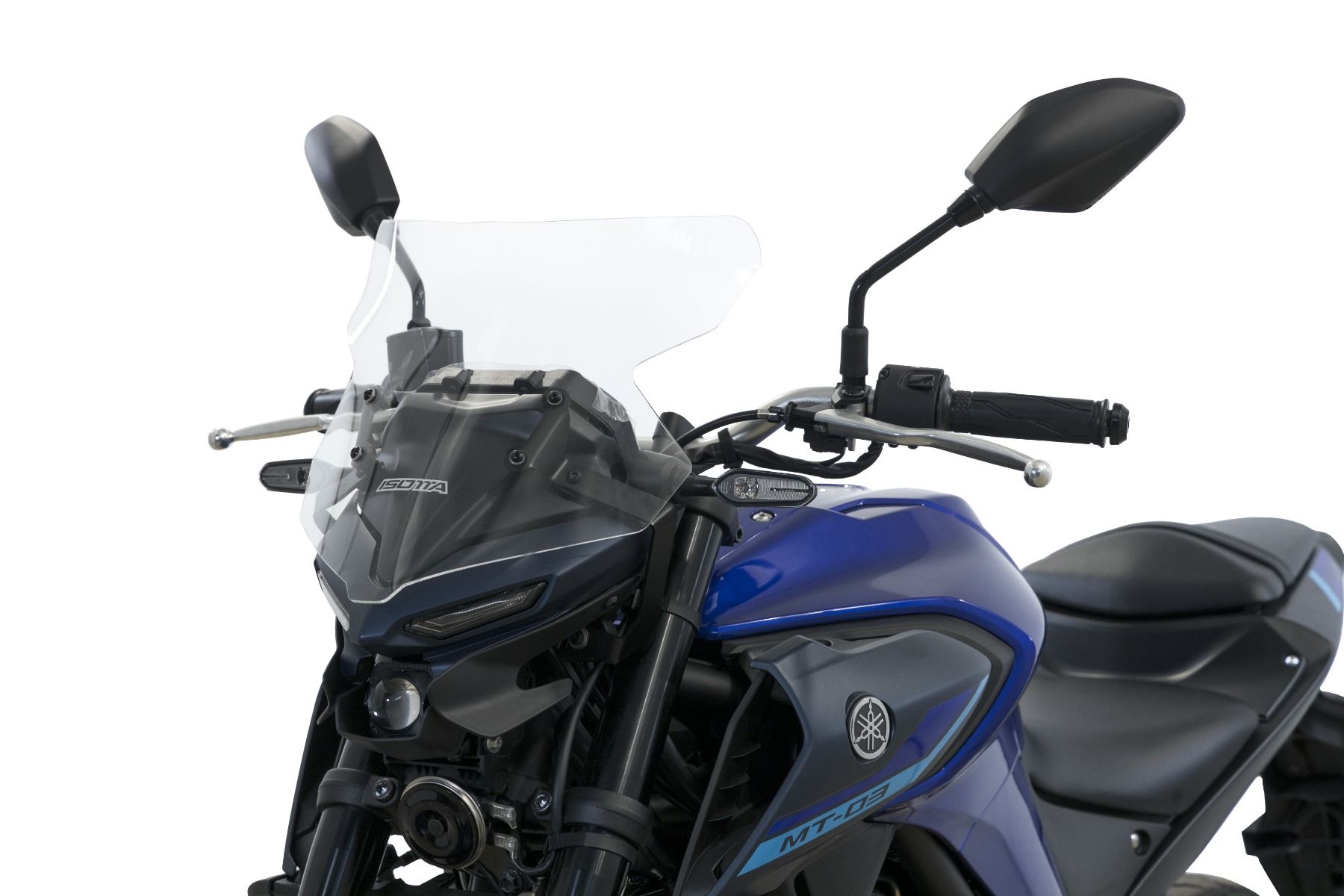 Pare-brise haut transparent pour Yamaha MT-03 (22-)