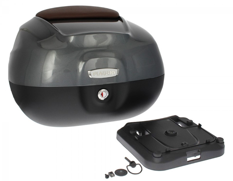 Top case 37L pour Medley Original Piaggio - GRIGIO TITANIO 798/B
