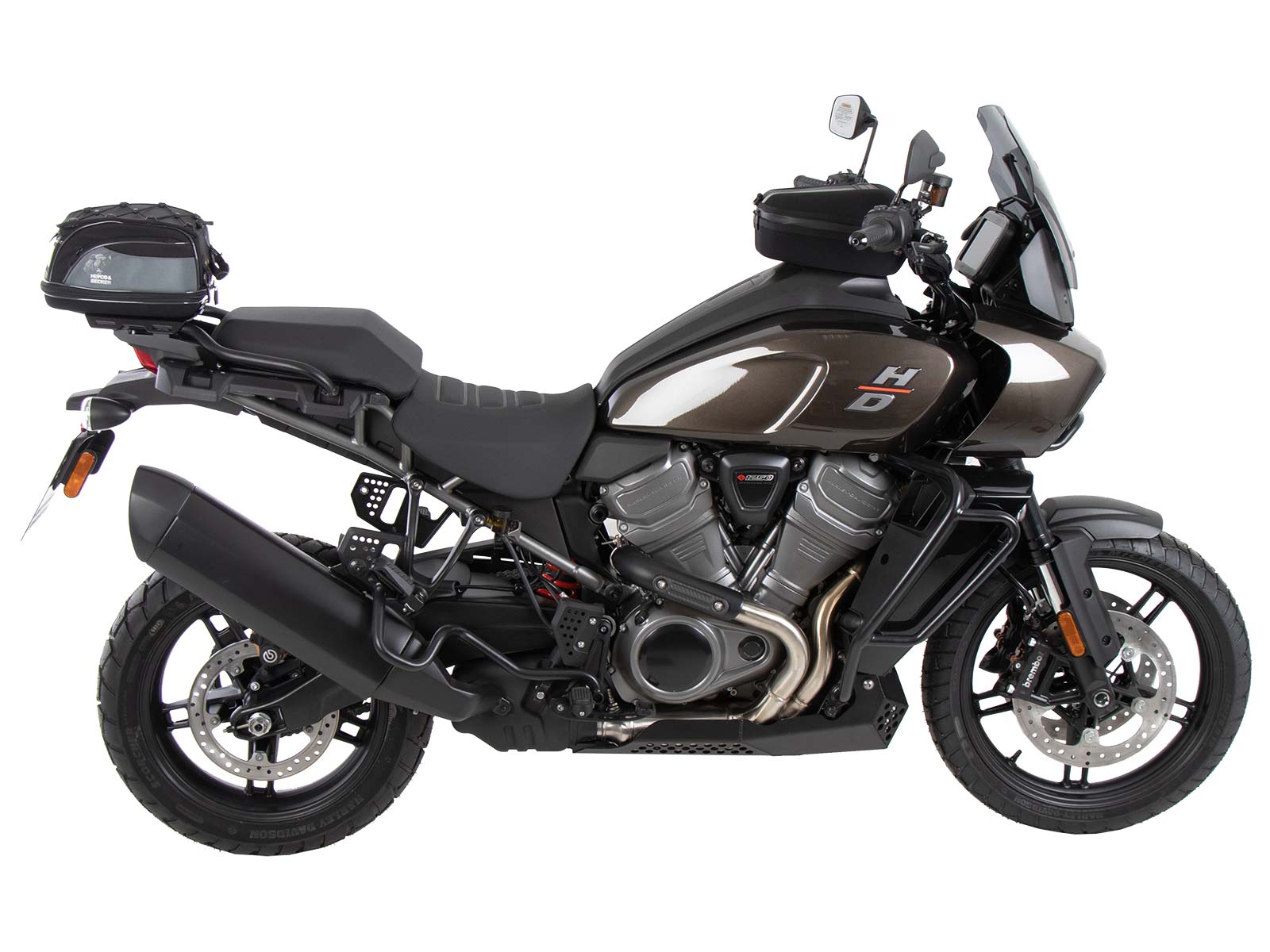 Porte-vélo arrière Smartrack noir pour Harley Davidson Pan America 1250 (21-) Hepco & Becker