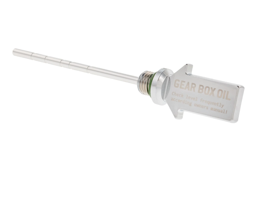 Jauge d'huile de transmission, chromée