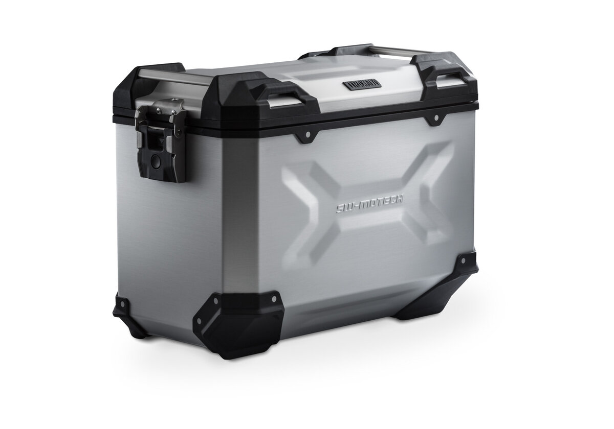 SW-Motech TRAX ADV L valise en alu 45L argent, gauche pour Honda XL 750 Transalp (23-) SW Motech