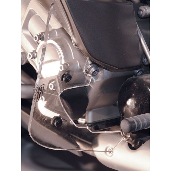 Déflecteur de vent inférieur pour BMW K 1600 GT /GTL (10-16), paire, fumé clair