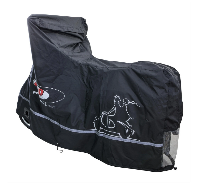 Garage pliable Outdoor PREMIUM 2.0 pour Vespa GTS/GTV/GT, taille XL, noir