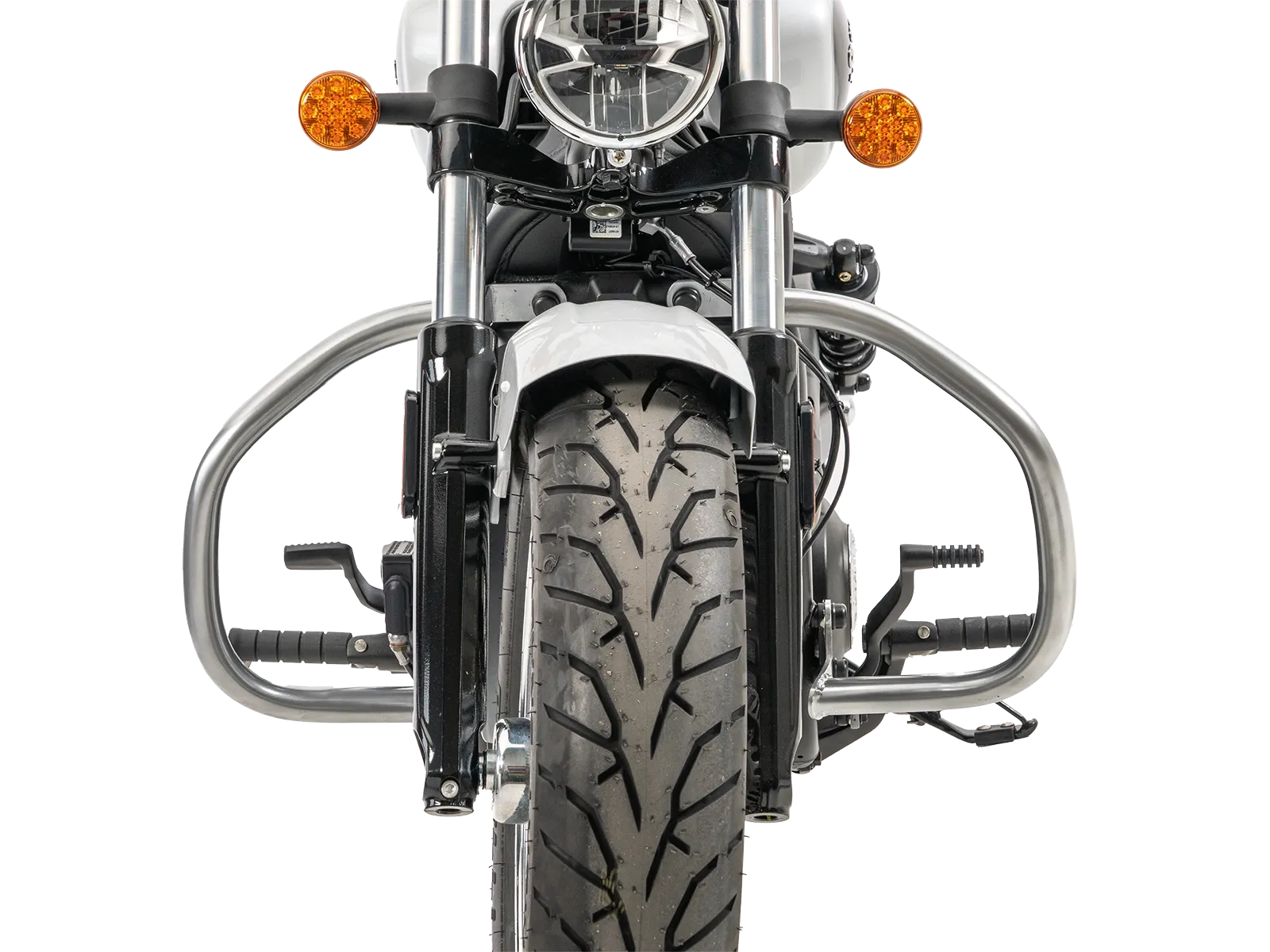 Arceau de protection moteur chromé pour Indian Sport Scout 1250 (25-) Hepco & Becker