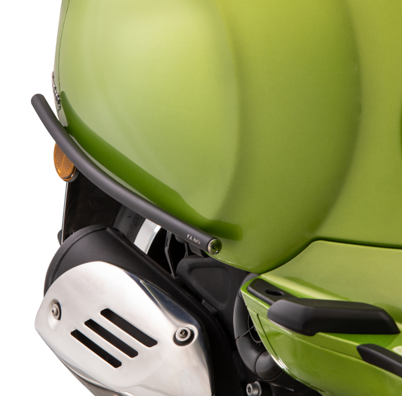 Arceau de protection latéral pour Vespa Primavera/Sprint/Elettrica 50-150ccm, noir mat