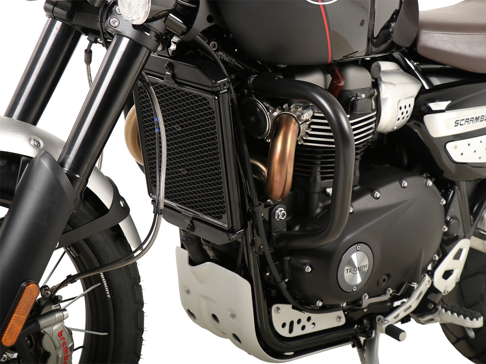Arceau de protection moteur noir pour Triumph Scrambler (2019-)