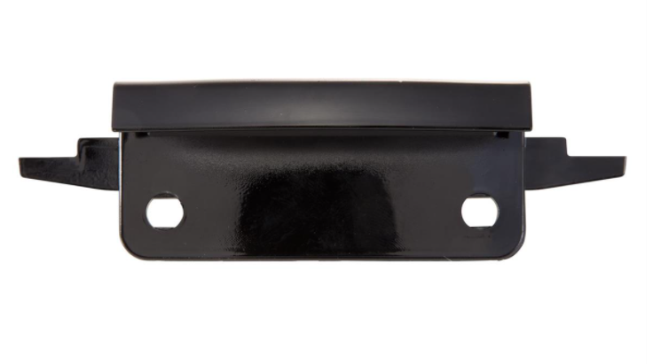 Pièce de jonction tube mono fente jambière noir brillant pour Vespa Primavera/Sprint 50-150ccm