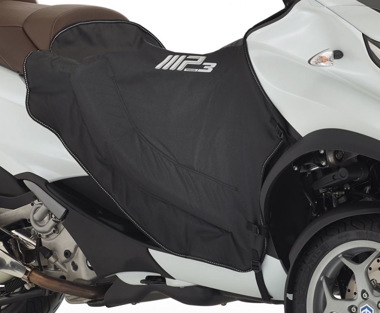 Couverture de protection des jambes (chauffante) noire pour MP3 Original