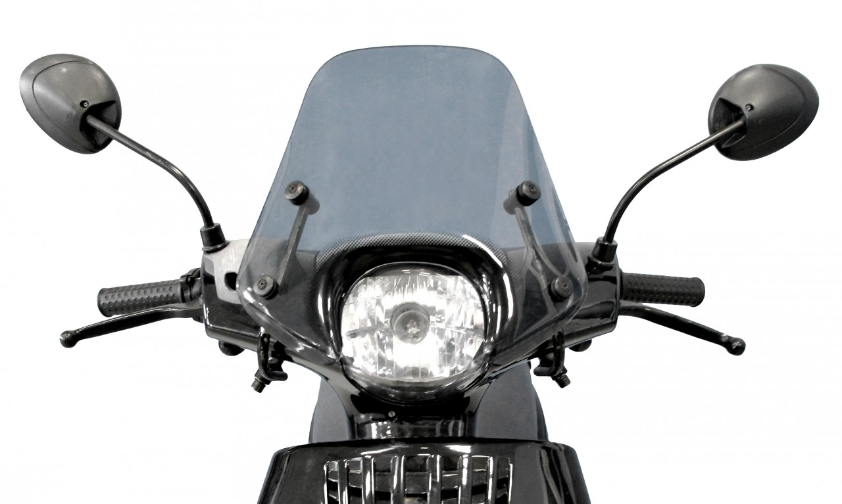 Pare-brise complet, Cruiser, teinté pour Piaggio ZIP