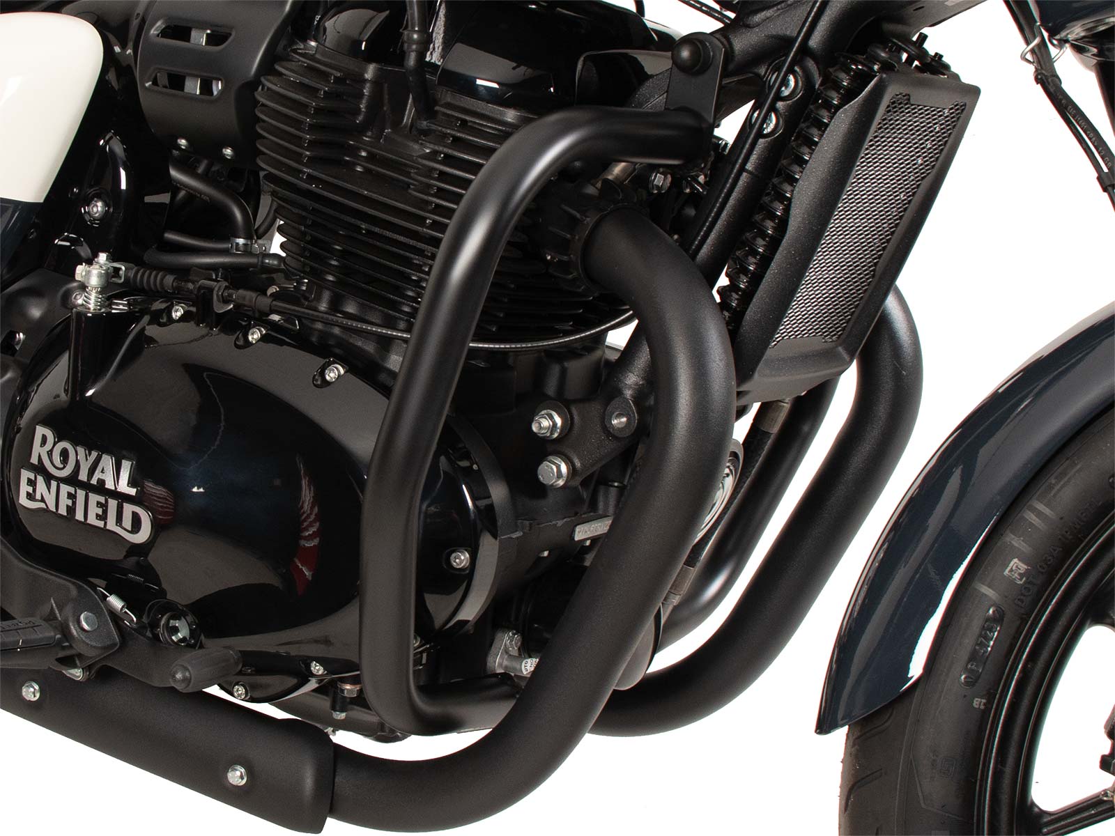 Arceau de protection moteur noir pour Royal Enfield Shotgun 650 (24-) Hepco & Becker