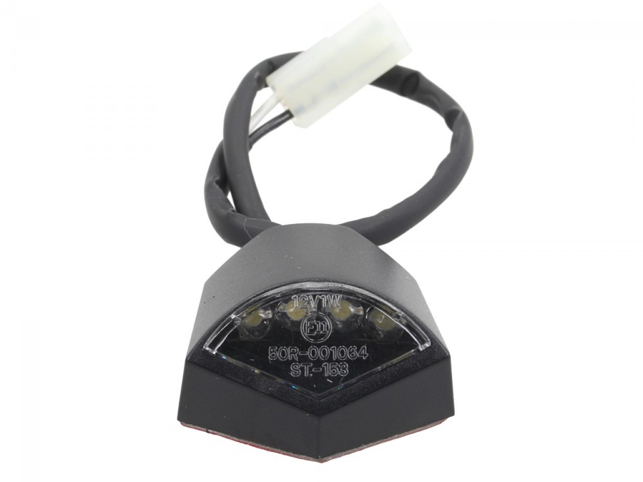 Éclairage de la plaque d'immatriculation, réglable