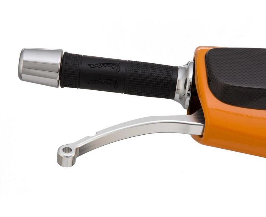 Kit levier de frein sport ZELIONI pour Vespa, droite et gauche, argenté