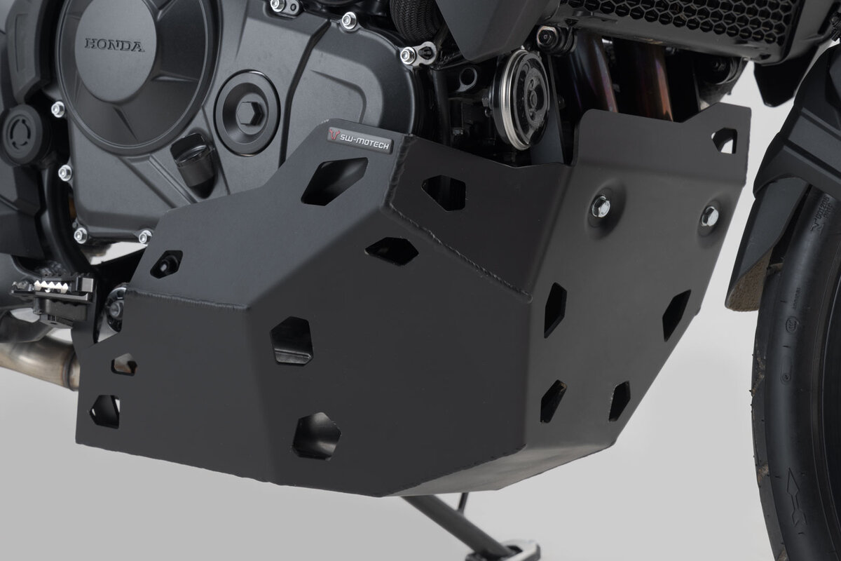 Protection de moteur SW-Motech noire pour Honda XL 750 Transalp