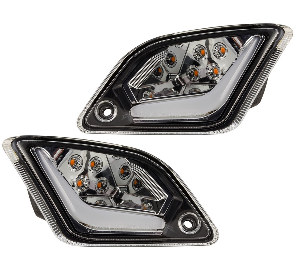 Kit clignotants arrière gauche/droite pour Vespa GTS/GTS Super/GTV/GT 60/GT/GT L ('03-'13), clair