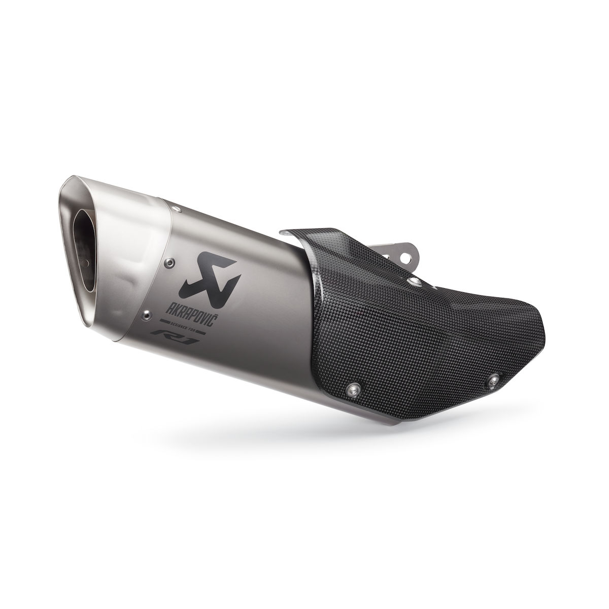 Akrapovic Yamaha YZF-R1 Silencieux Slip-on, titane
