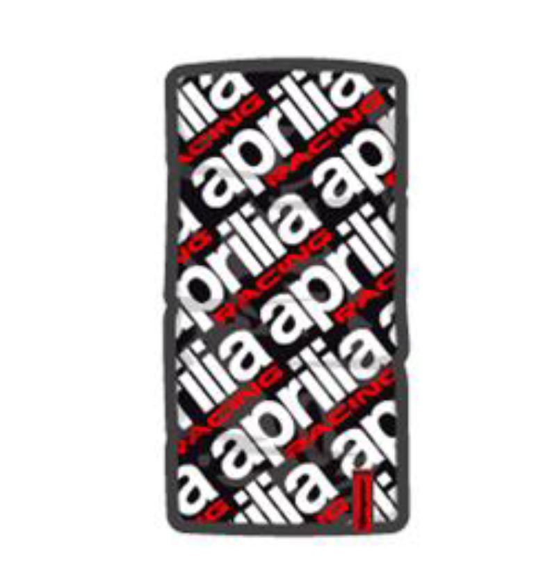 Aprilia foulard noir rouge blanc
