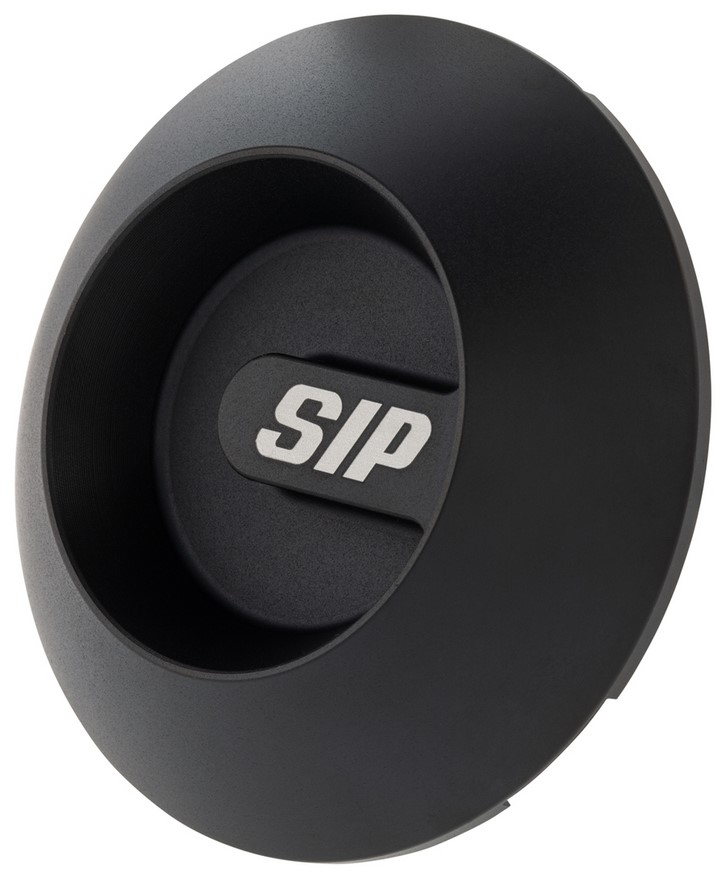 Cache couvercle vario pour Vespa, noir mat