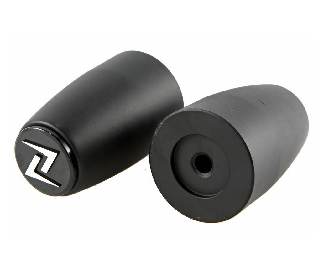 Poids de guidon ZELIONI pour Vespa, la paire, noir mat