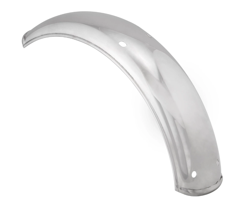 Aile 2.0 Garelli sans support pour Vespa PX 80-200ccm, inox poli