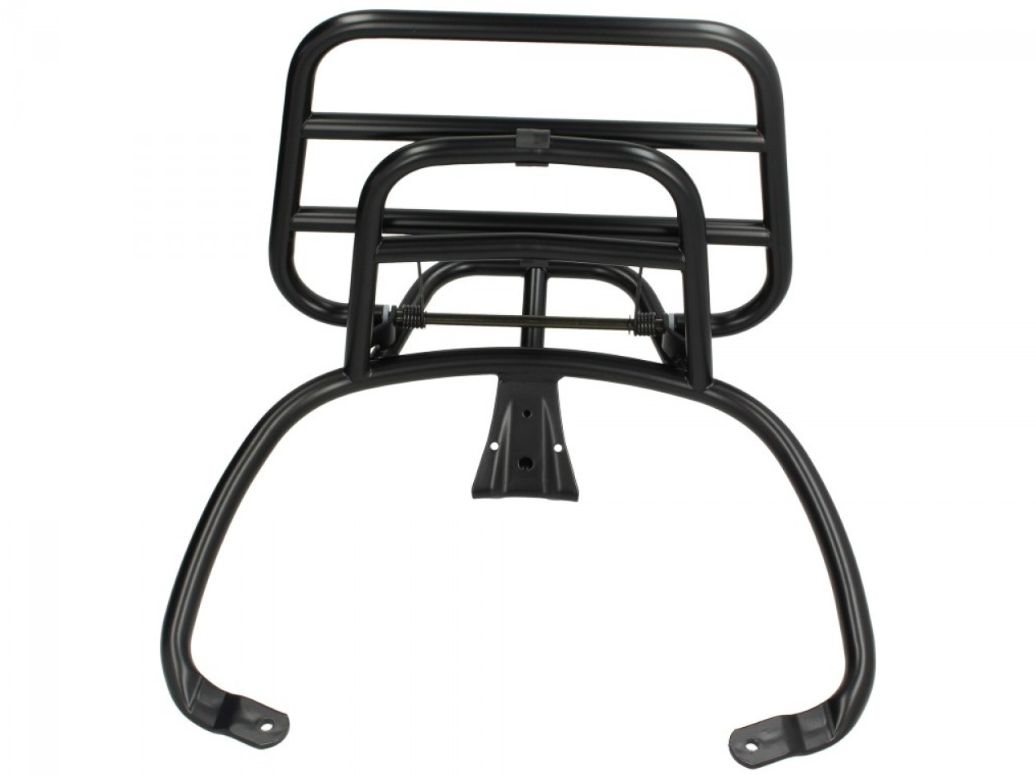 Porte-bagages arrière pliable Vespa Primavera / Sprint - Noir