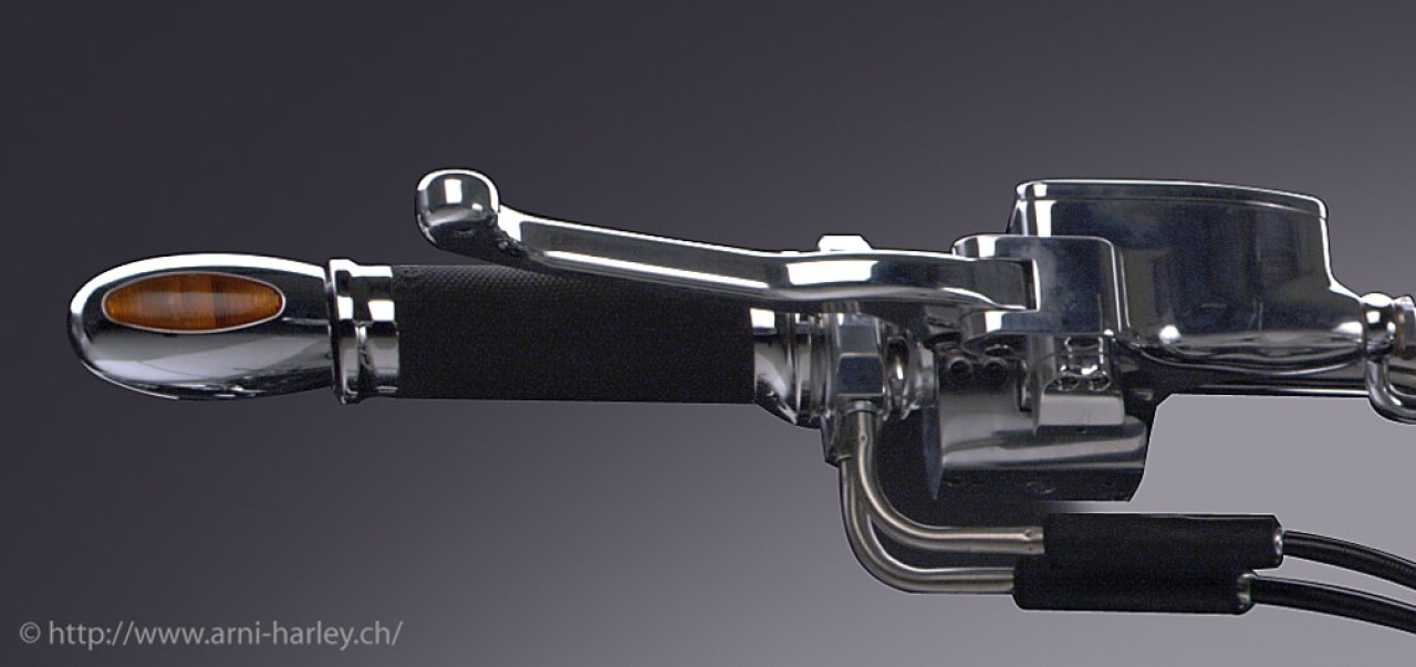 Clignotant Kellermann, BL 1000 yellow, laiton, halogène, VR/VL, 12 V, 21 W, chrome brillant