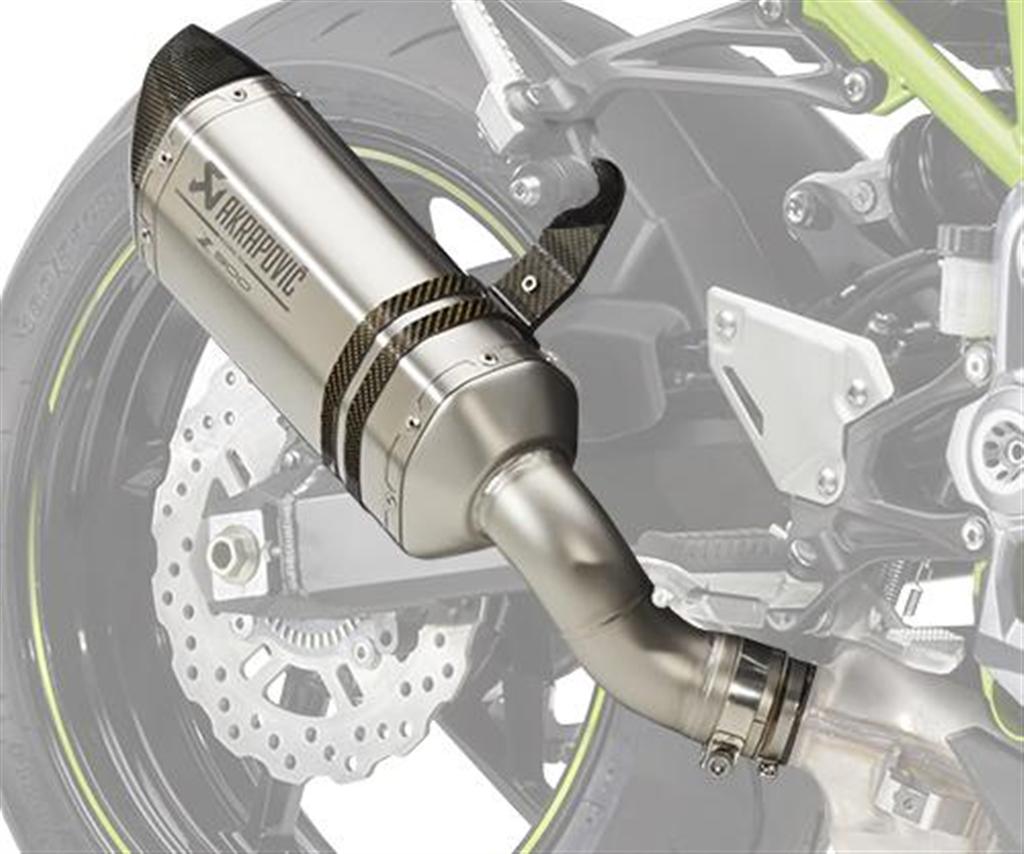 Akrapovic- Echappement Titanium Z900 2017 Original Kawasaki