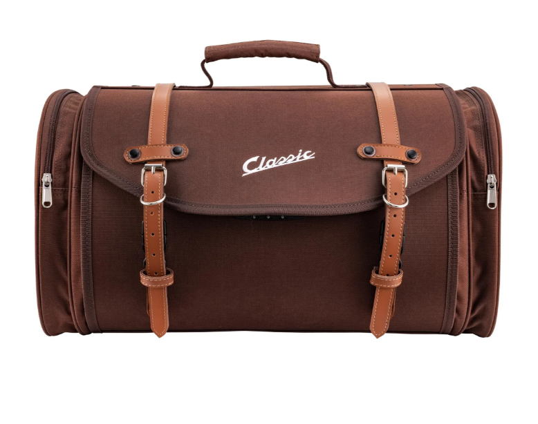 Sac "Classic" grand pour Vespa, nylon, tobacco marron