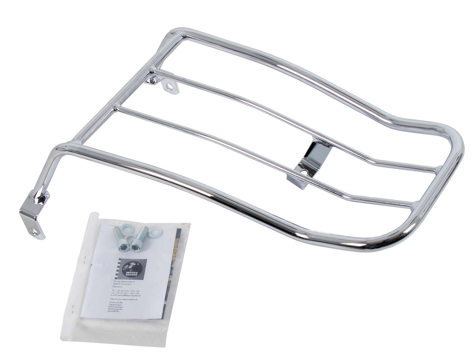 Solorack sans dossier chrome pour Honda VT 750 C2 (97-03) Hepco & Becker
