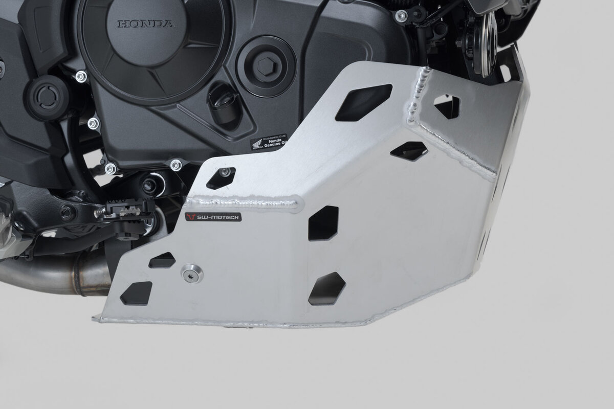 Protection de moteur SW-Motech argentée pour Honda XL 750 Transalp