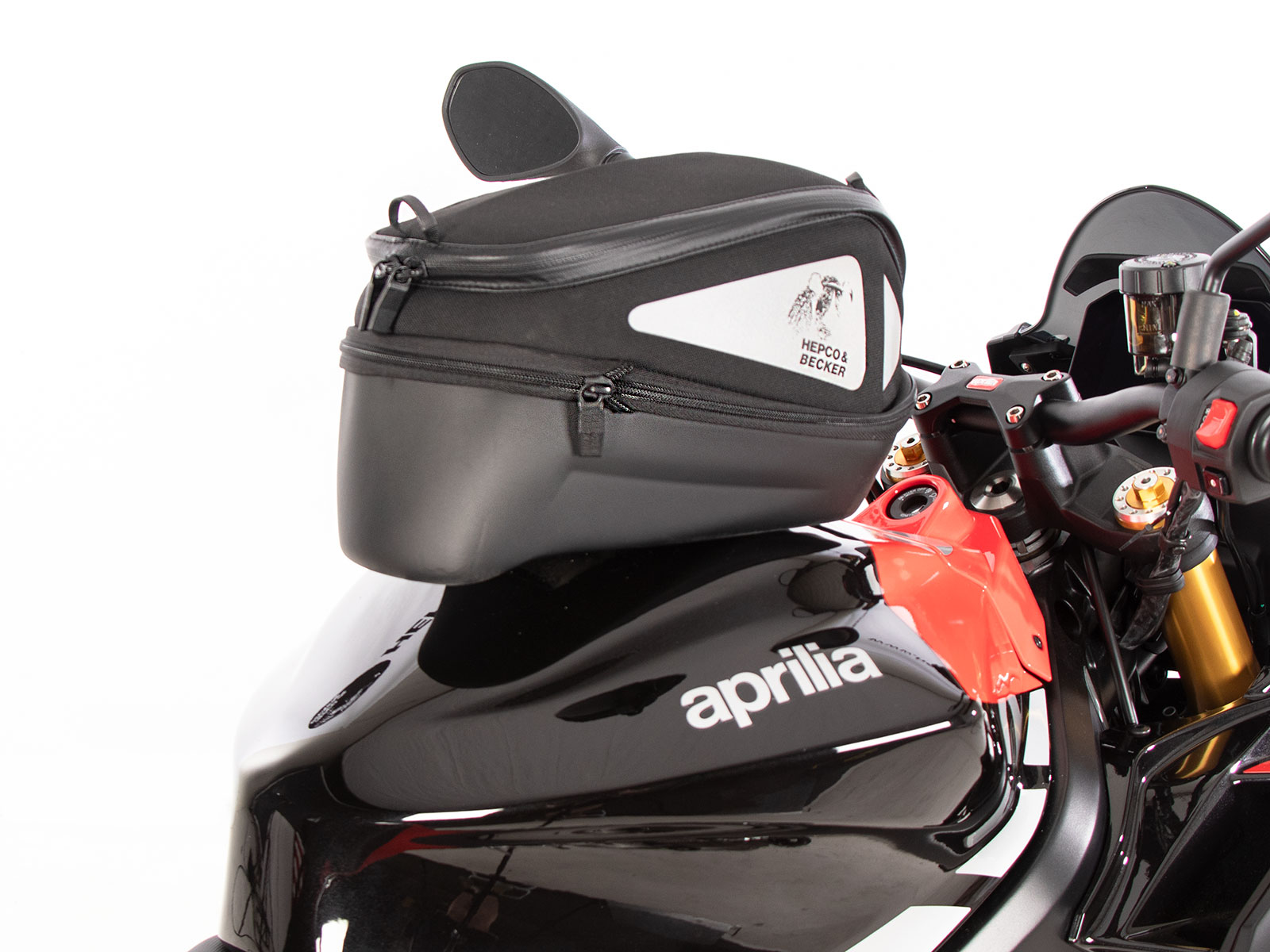 Anneau de réservoir Basic avec unité de fermeture de la sacoche de réservoir pour Aprilia Tuono 660 Factory (22-)