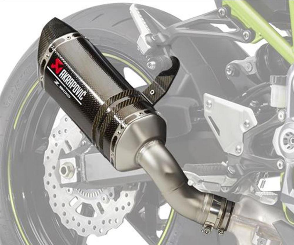 Échappement sport en carbone Akrapovic pour Kawasaki Z 900 /SE (20-24)