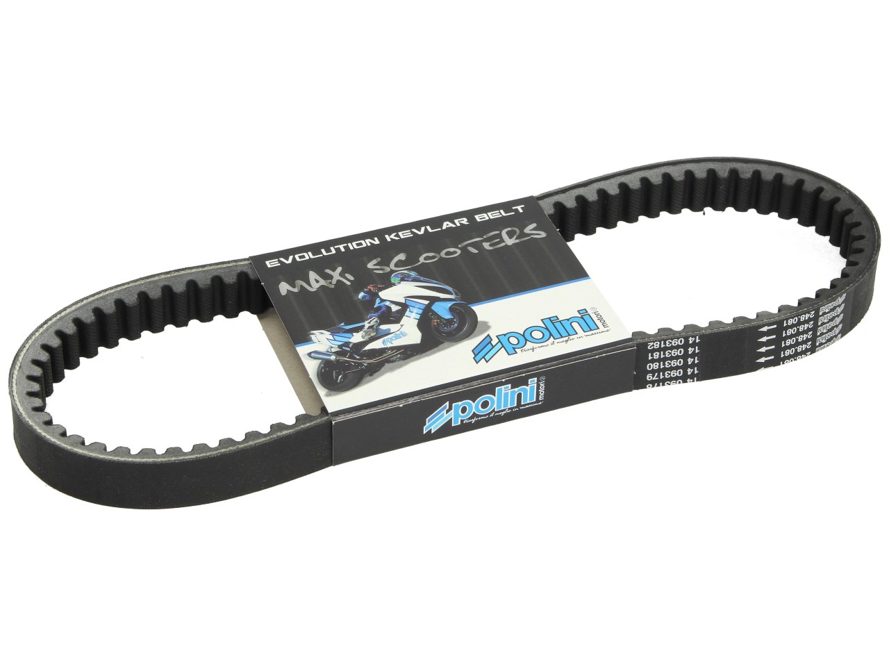 Courroie trapézoïdale Polini, Kevlar Belt, 814x22,5x10,5 mm 28