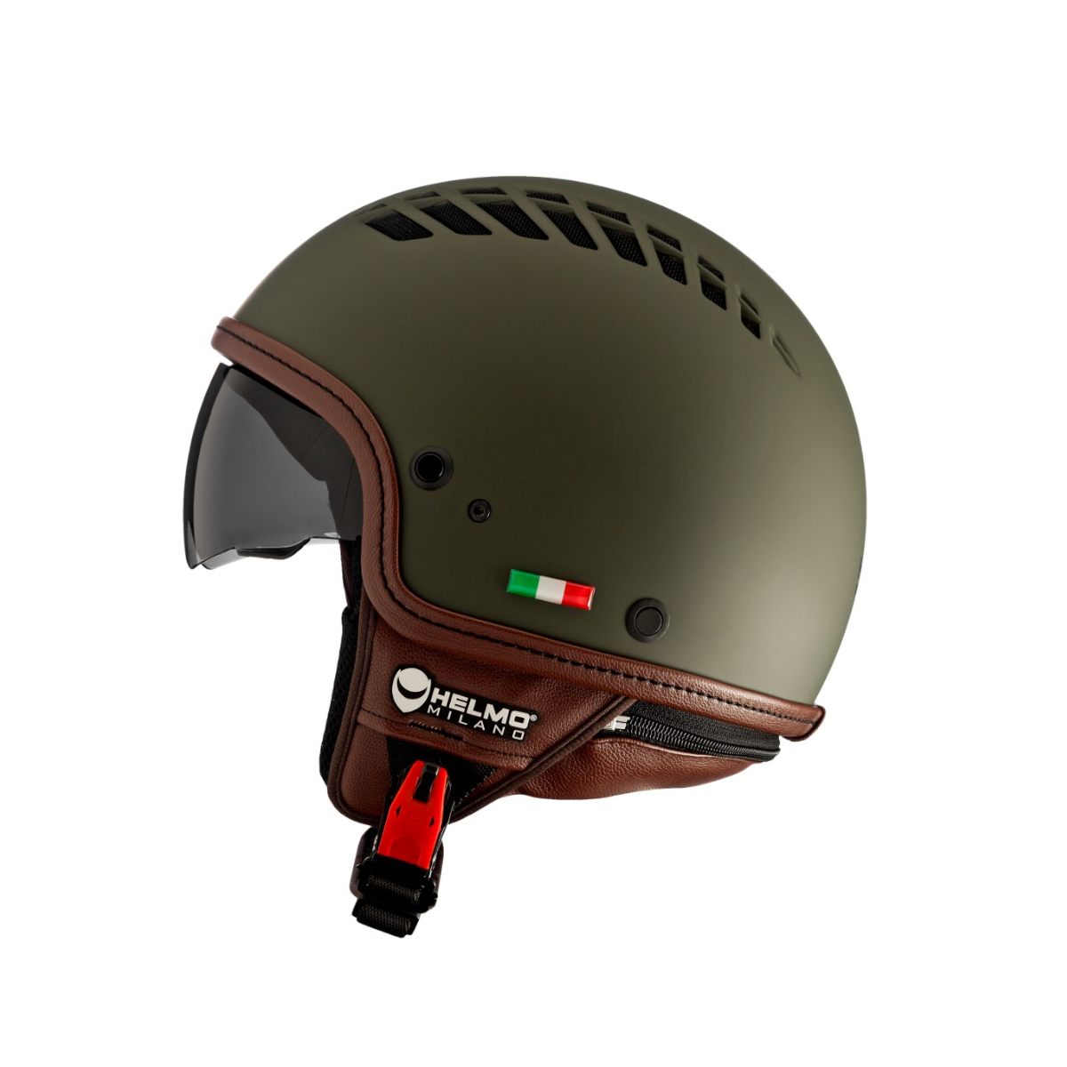 Helmo Milano Demi Jet, ViaColVento, vert, mat