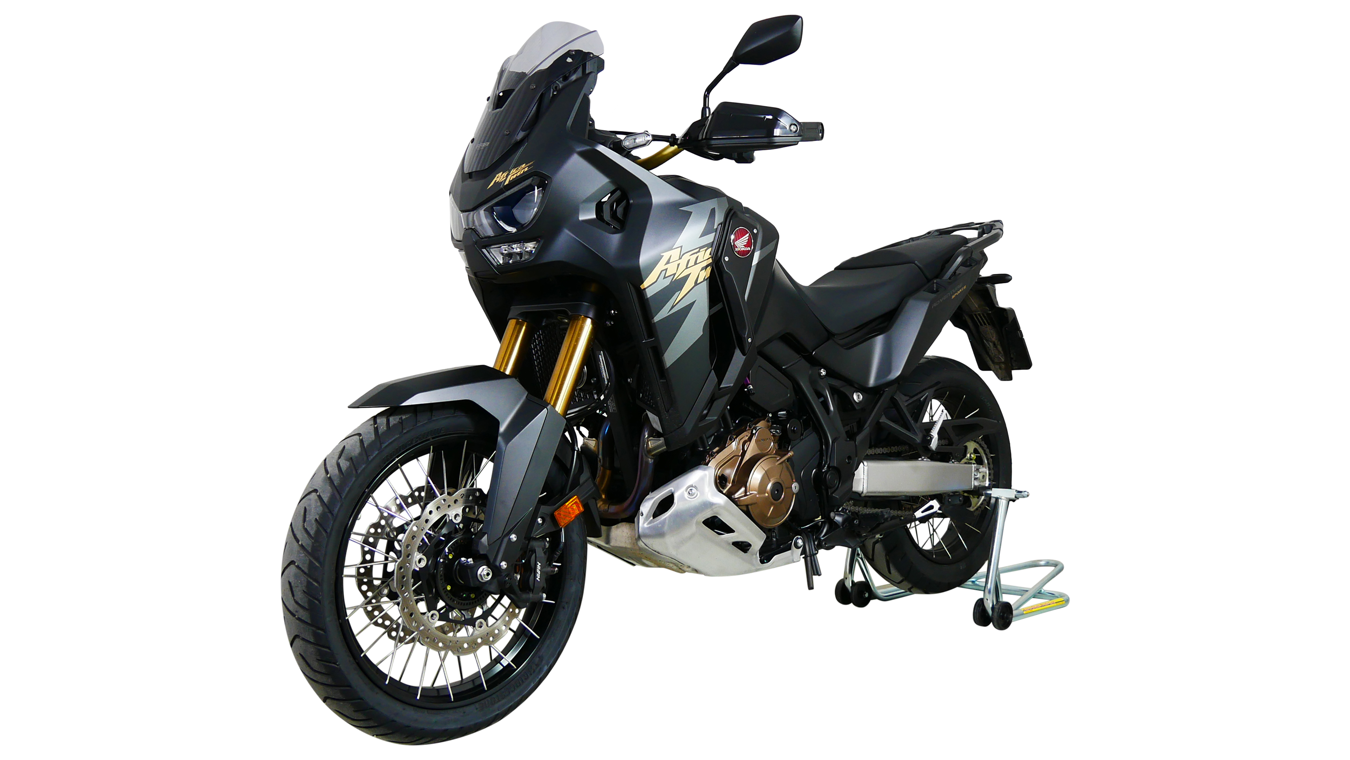 Ecran sport MRA "SPM" gris fumé pour Honda CRF 1100 L Africa Twin Adventure Sports ES 2024-