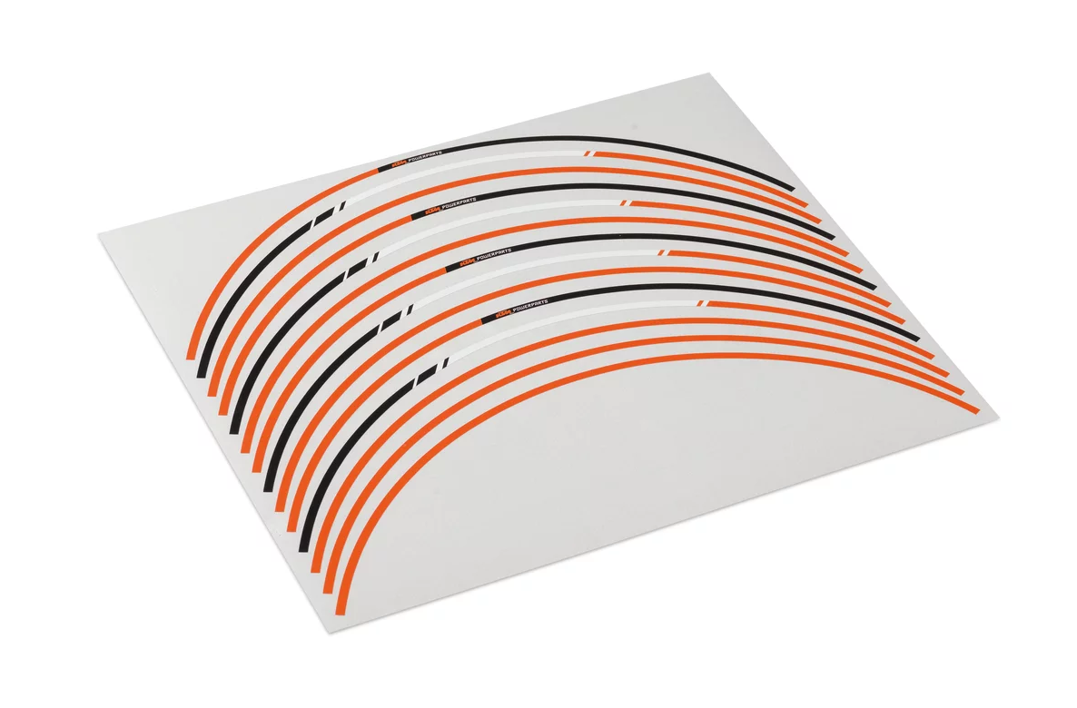 Kit d'autocollants pour jantes KTM