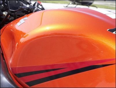 Film de protection du réservoir pour Suzuki GSX1300R Hayabusa BJ. 2008-2012/ GSX1300R BJ. 2013-2017