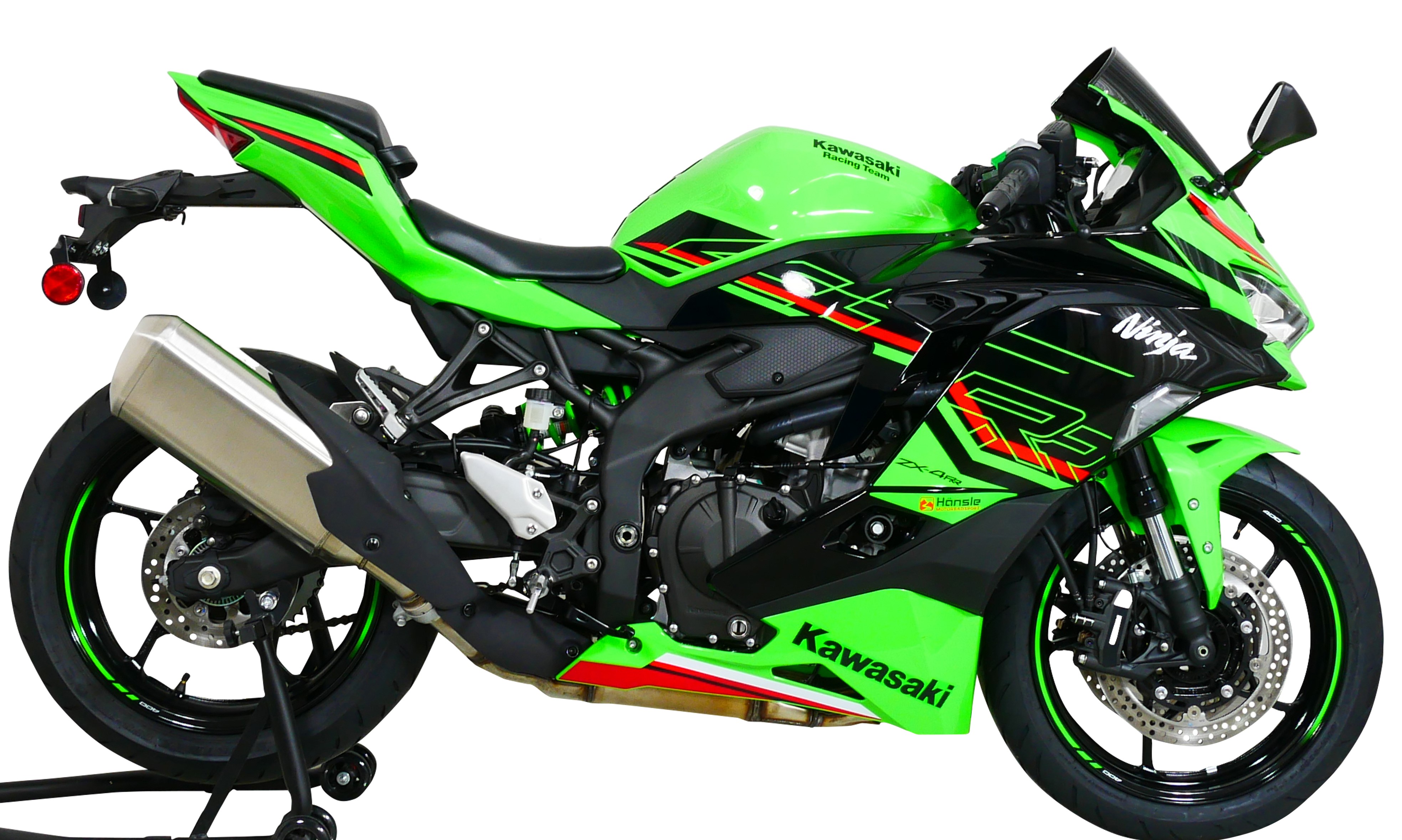 Ecran MRA Racing "R" noir pour Kawasaki ZX-4 R / ZX- 4 RR (24-)