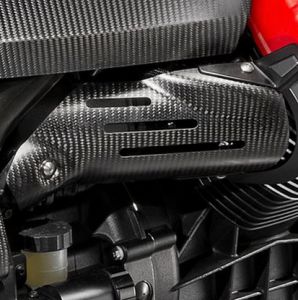 Cache-injecteurs d'origine, carbone pour Moto Guzzi MGX 21/ Audace