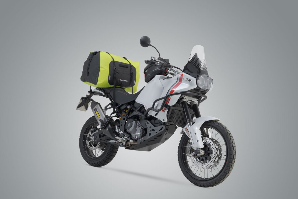 SW-Motech Drybag 600 sacoche arrière pour Royal Enfield Classic 350, jaune / gris - SW Motech