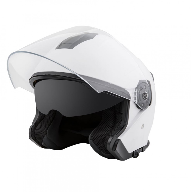 Casque Piaggio PFJ blanc taille L