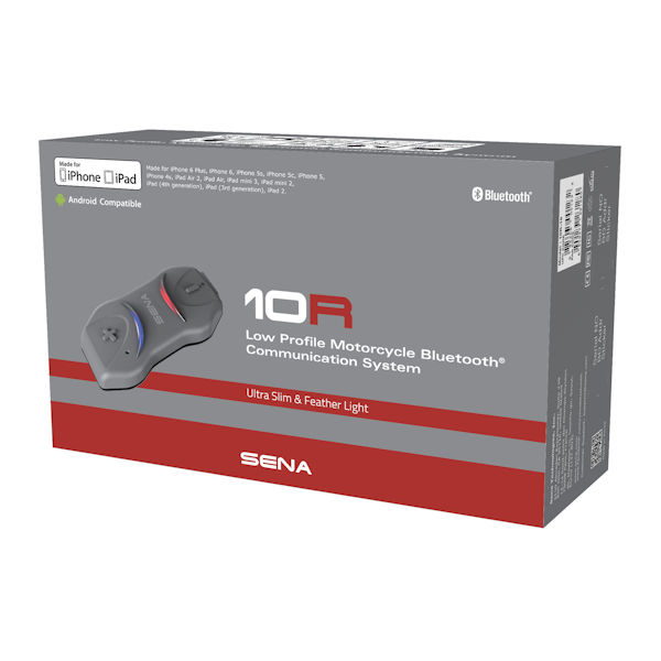 SENA 10R kit individuel - Système de communication Bluetooth® pour motos