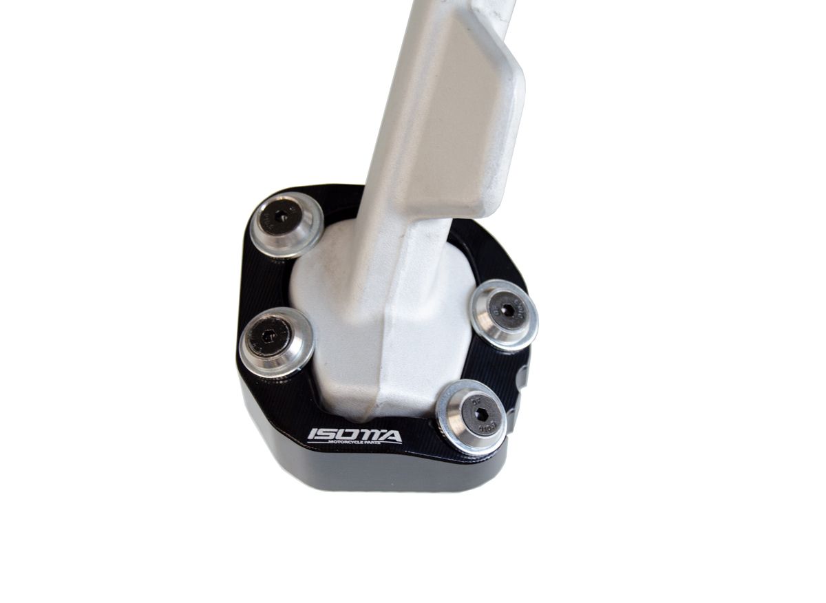 Élargissement du pied de béquille latérale pour Moto Guzzi Stelvio 1000