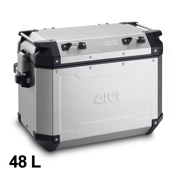 Givi Valise latérale en aluminium Simple Trekker Outback 48L Monokey - Droite