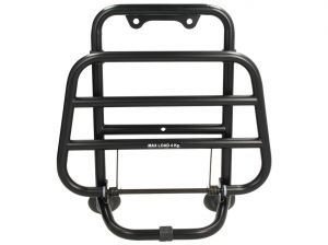 Porte-bagages avant original Vespa GTS/GTV/Sei Giorni, noir (jusqu'à l'année de construction 2018)