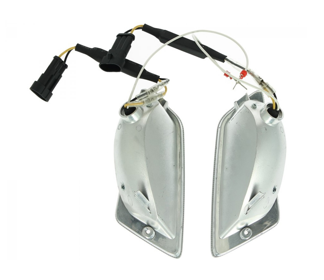 Jeu de clignotants avant LED, teintés pour Vespa GT, GTL, GTV, GTS 125-300 (2014-2018)