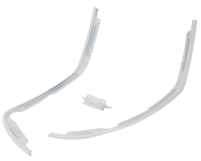 Tube mono fente jambière blanc pour Vespa Primavera/Sprint 50-150ccm