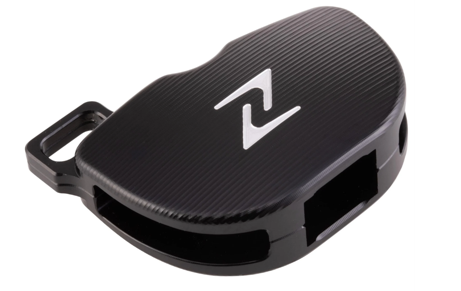 Boîtier de clés pour Vespa, aluminium noir